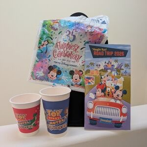 Disneyland Magic Key Road Trip 2026 Air Fresheners + 2 Bonus Cups!
